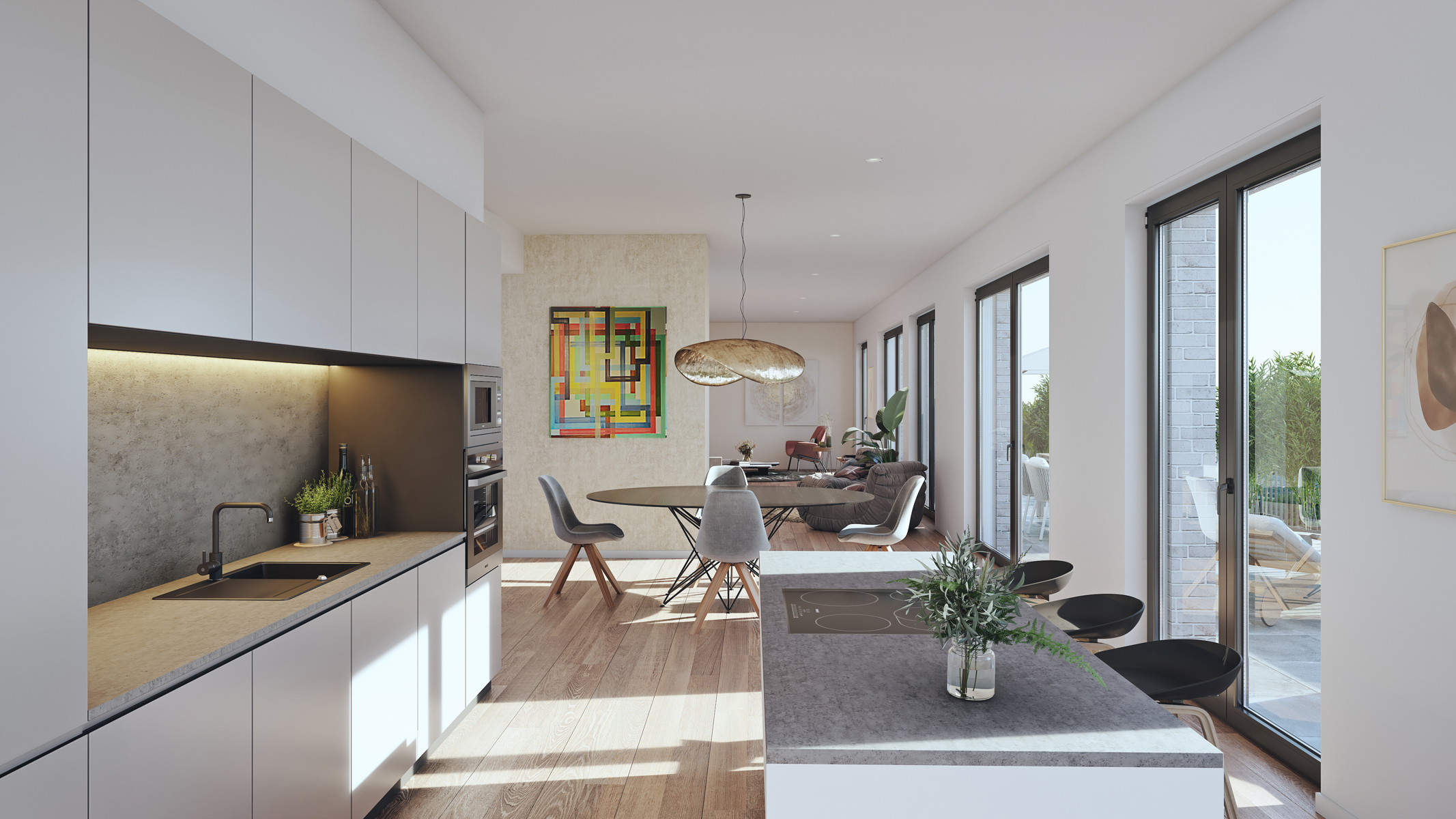 59 Quai au Foin Bruxelles,1000,3 Chambres à coucher Chambres à coucher,3 Pièces Pièces,3 Salle de bainSalle de bain,Appartement,Quai au Foin,6,7313186